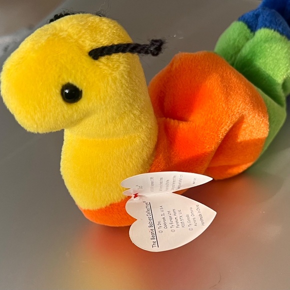 Inch the Inchworm – TY Beanie Baby (1995) - Picture 4 of 5